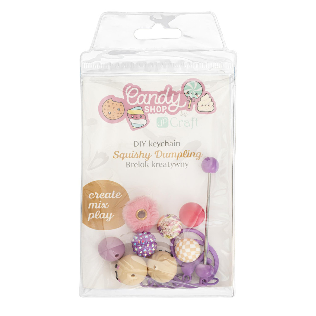 Brelok kreatywny 9 elementów Squishy Dumpling DPSG-027 Dalprint